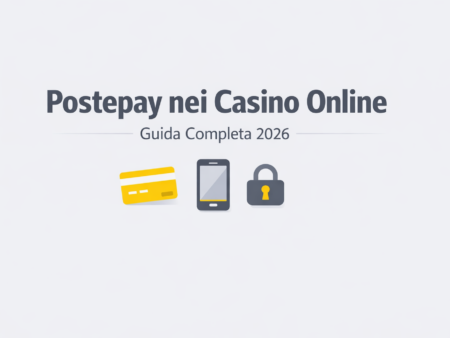 Casinò Online Postepay