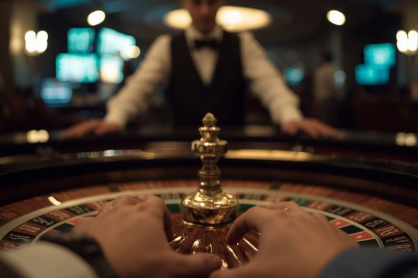 Giocatore seduto al tavolo da roulette — esperienza diretta con il sistema Fibonacci