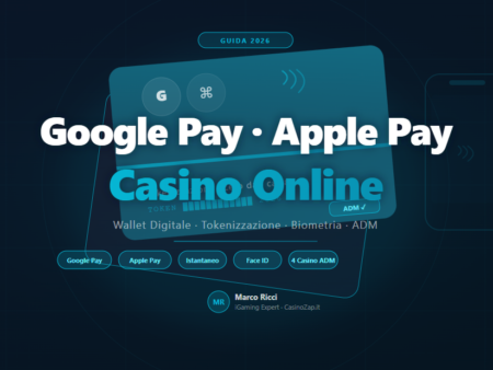 Casino Online con Google Pay e Apple Pay 2026