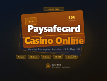 Casino Online con Paysafecard: Guida Completa 2026