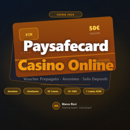 Casino Online con Paysafecard: Guida Completa 2026